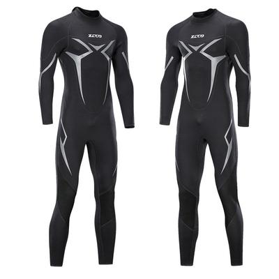 Muta Subacquea Invernale ZCCO da Uomo, 3mm, Calda, Elastica, Resistente all'Usura
