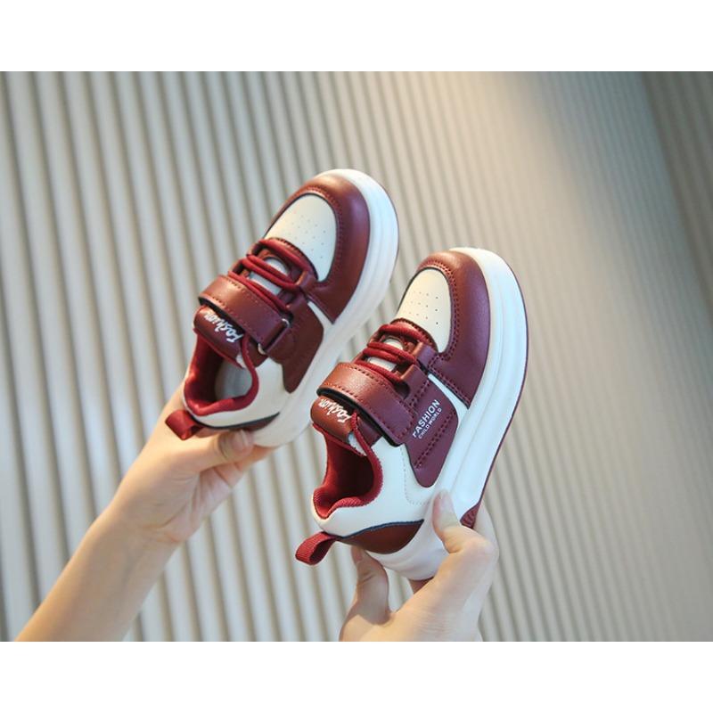 Kids Casual Sports Board Sneakers Korean Style Soft Soled Breathable Unisex Children Running Shoes