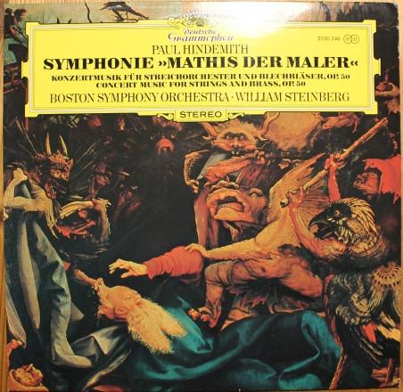 

LP Record PAUL HINDEMITH, WILLIAM STEINBERG, - Symphony mathis Der Maler ; Concer 2530246 Deutsche Grammo 1972 Germany Classical Used
