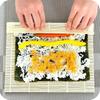 24X24cm/27X27cm/30X30cm Homemade No-stick Bamboo Sushi Mat Kitchen Sushi Roller Mat Heat Resistance Bamboo Roll Up Sushi Mat