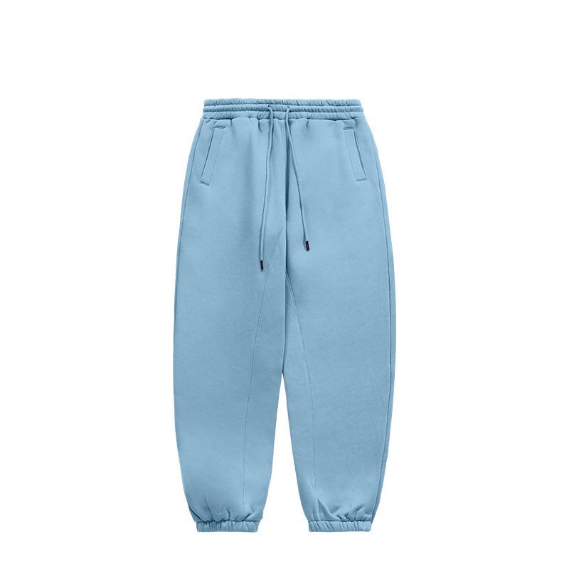 

Heavy American Street Dopamine Casual Couple Sweatpants Clear Sky Blue S