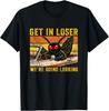 Get In Loser We're Going Lurking Funny Mothman Cryptid T-Shirt