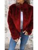 Women's Faux Fur High Neck Zipper Casual Jacket - Autumn/Winter Collection