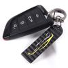 For TOYOTA SUPRA MK5 A90 -2023 Real Carbon Fiber Car Keychain Decoration Plate Trim Car