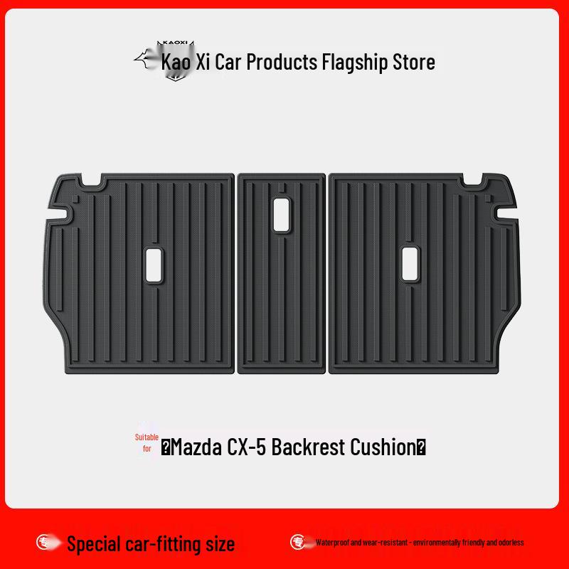 Mazda CX-5 Durable TPE Trunk Mat & Backrest Pad Interior Accessory