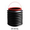 Car Trash Can Folding Trash Can Folding Bucket On Board Storage Box 4L Large Capacity Folding Bucket Automobile Decoration