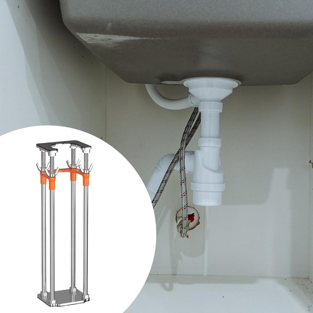 And Versatile Mounting Brackets for Built-in Sinks, Easy to Install, Made of Steel, Kitchen