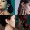 Earring Pendants Epoxy Resin Silicone Mold Heart Shape Mould for DIY Keychain Earring Pendant Jewelry Making Casting Crafts