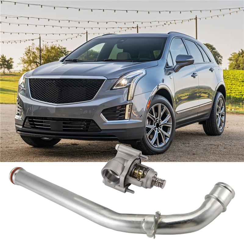 Thermostat Housing Assembly 12678779 12673659 For Cadillac XT5 XT6 GMC Acadia 3.6L 2017--M53K