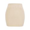 Korean Style 2026 V-Neck Off-Shoulder Knit Top + High-Waist Skirt Set for Women