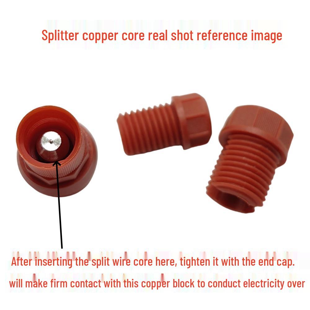 T-type Push-in Wire Connector: Quick No-Stripping Terminal Block with Insulation Piercing for Downlights