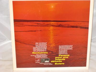 LP Record CLAUDE DEBUSSY, MAURICE RAVEL / GRA - Nocturnes / Pavane Pour Une Infante 80627ZK Melodia Auslese Germany Classical Used
