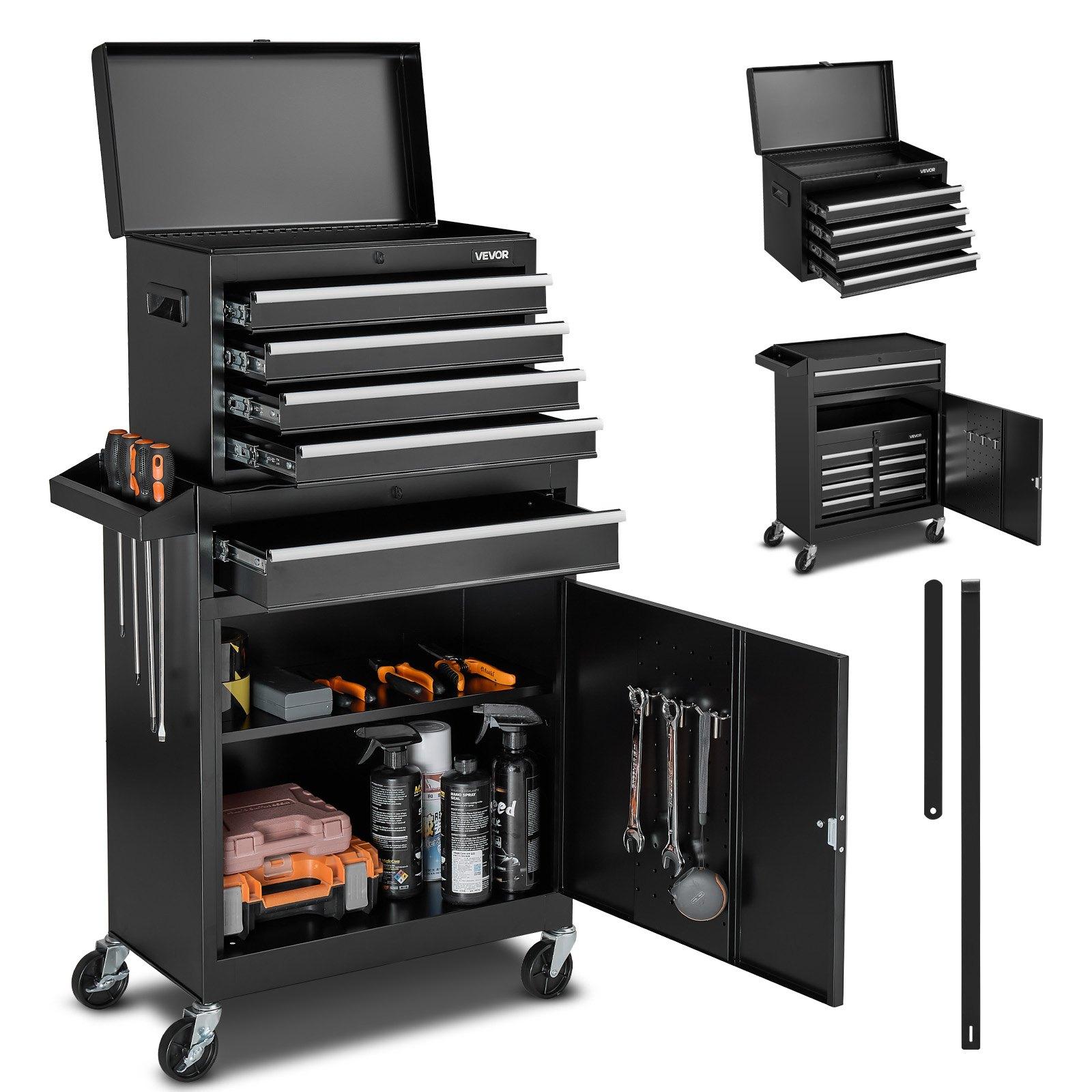 VEVOR Rolling Tool Chest, 2-in-1 Design