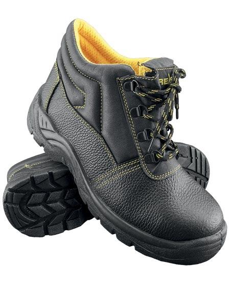 Arbeitsschuhe Stiefeletten Leder Bhp Bryes-T-Ob Von R.44 / Ohne Zehenkappe /
