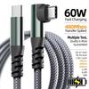 1PC USB C Cable 1M 2M 3M 10FT USB C Data Transfer 60W PD Fast Charging Cable for iPhone 15 16 Plus 17Pro Max