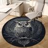 1pc Office Carpet Chair Mats Night Owl Perfect for Decorating Office Chairs, Living Rooms, Or Bedrooms.YDT222