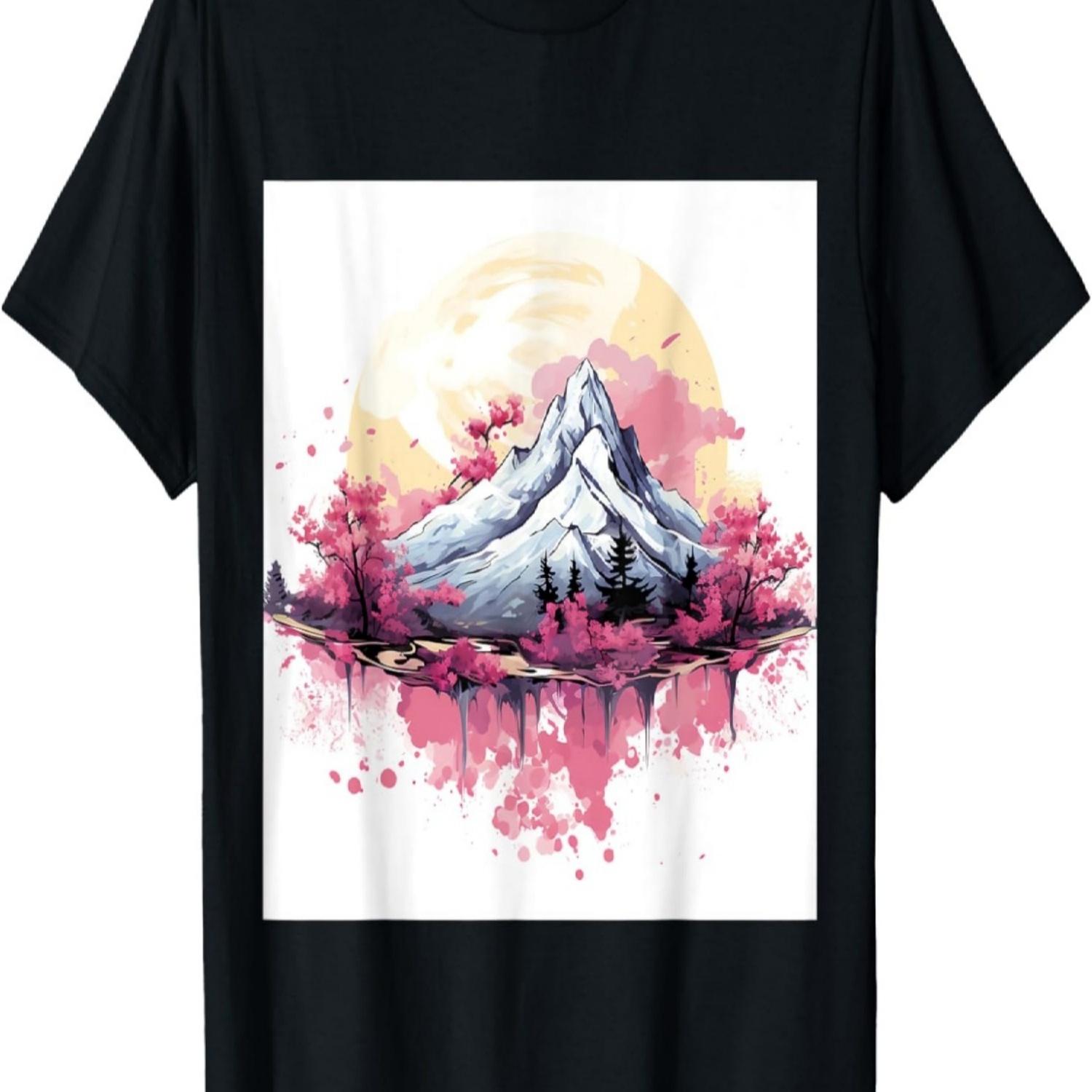 Radiant Heights Ballet Graceful Dance of Cherry Blossoms T-Shirt(1) S чёрный