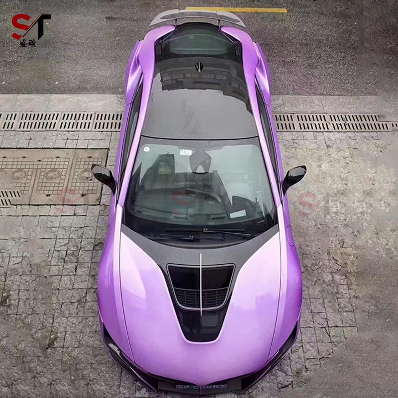 BMW i8 Carbon Fiber Rear Spoiler Fin - Top Model Exterior Accessory