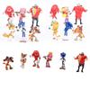 Sonic The Hedgehog Figures Pvc Collectible Ornaments For Kids And Fans