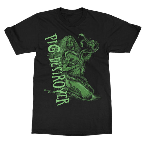 Pig Destroyer Band Graphic Cotton T-shirt Unisex Summer Short Sleeve Fashion Brand Tee Luxury Casual Vintage Retro Top
