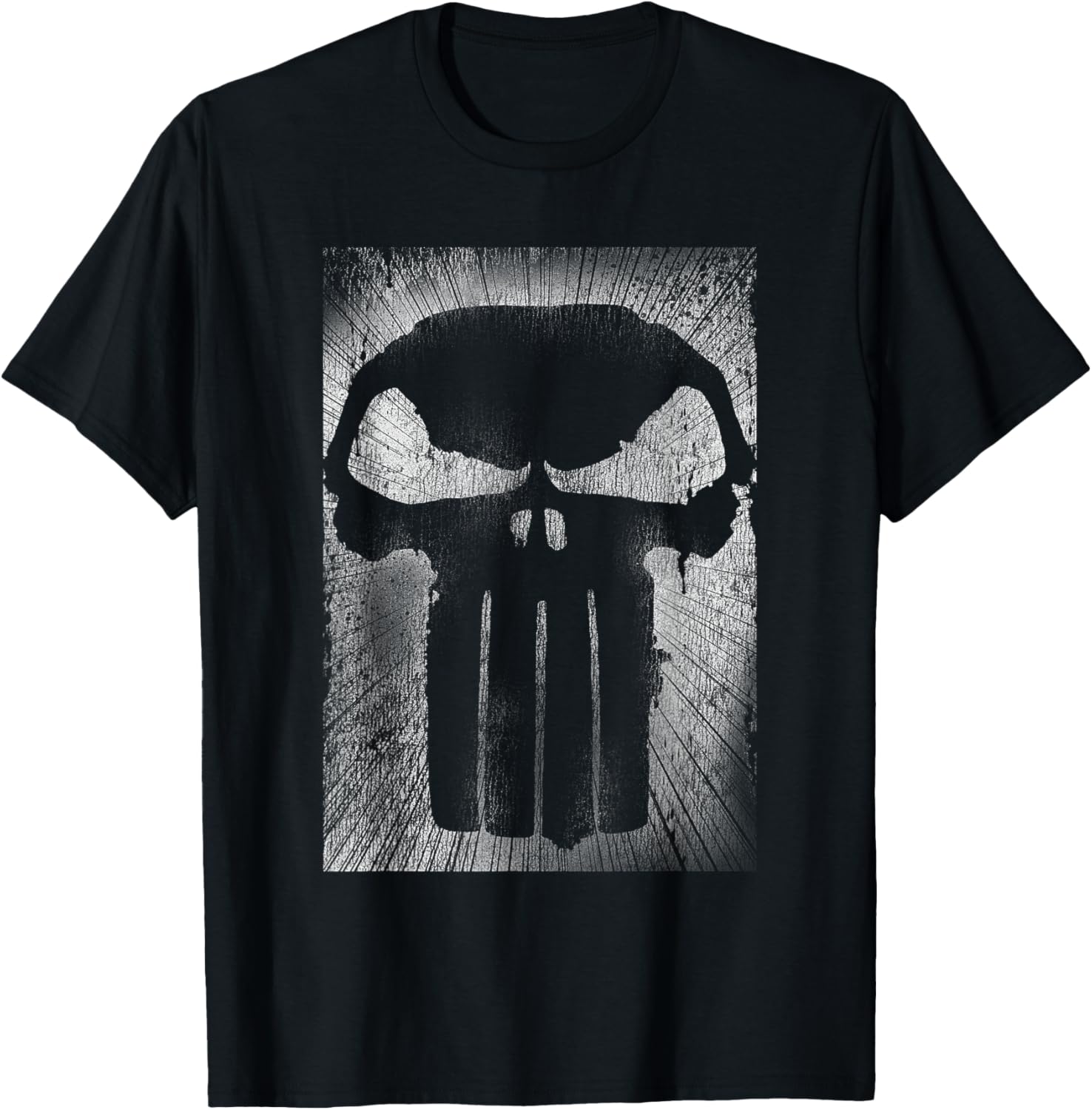 Marvel Punisher Classic Skull Vintage Chest Poster T-Shirt S