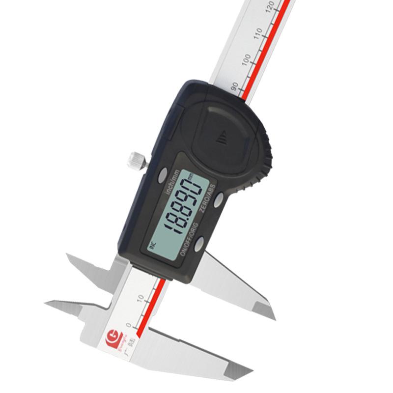 Guanglu Stainless Steel Digital Vernier Caliper, 0-150/200/300mm, 0.005mm Precision, Industrial Grade