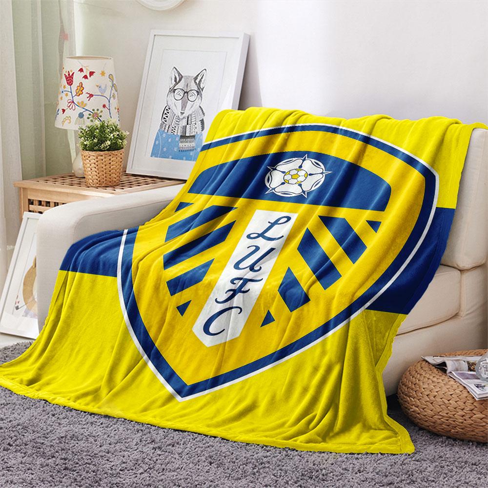 Leeds Poster Blanket, High Quality Comfortable for All Seasons, Home Decor, Warmth and Comfort