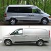 2PCS Car Stickers For Mercedes Benz Vito V Class Viano W447 V260 W639 W638 Marco Polo Camper Van Tuning Accessories Vinyl Decals VU6