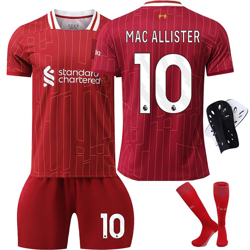 Liverpool Jersey Number Salah Firmino Arnold McAllister Jersey