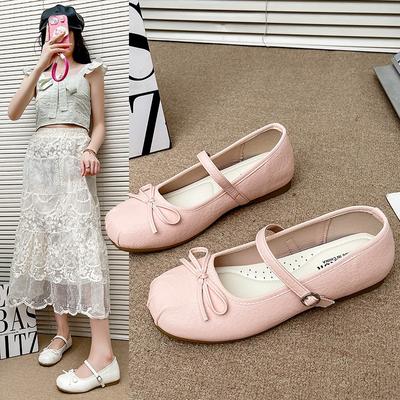 Fashion Women's New 2025 Simple Soft and Comfortable Flat Shoes Summer Non-Slip Rubber Outsole Comfortable  Single Shoes