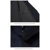 MUSHILANG Men's 100% Wool Business Suit Jacket