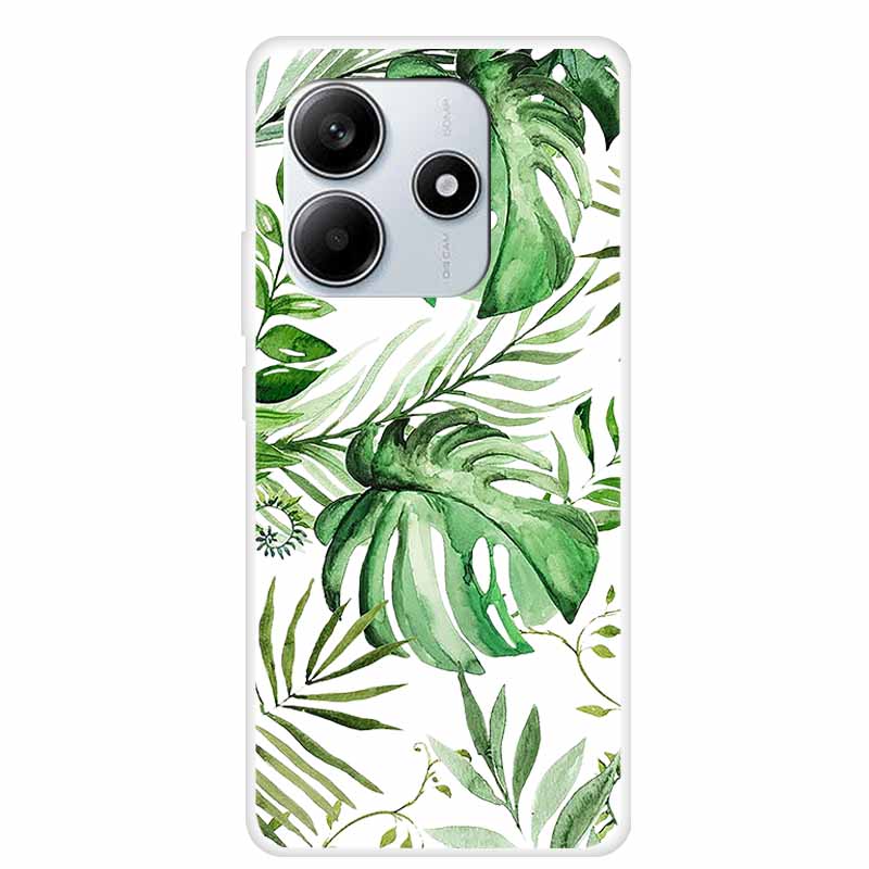 For Redmi Note 14 5G 2025 Phone Case Clear Transparent Edge TPU Silicone Soft Back Cover Case For Redmi Note 14 Case Coque Funda