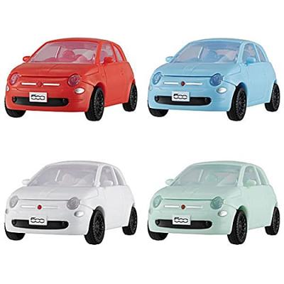 EXCEED MODEL FIAT Version 4 Types Set Not Include Wheel Silver Paint Gacha Gacha Capsule Toy [Regular (does Version)]