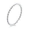 925 Sterling Silver Simple Rings for Women Wedding Engagement Heart Rings with Zircon  Female Jewelry 2025