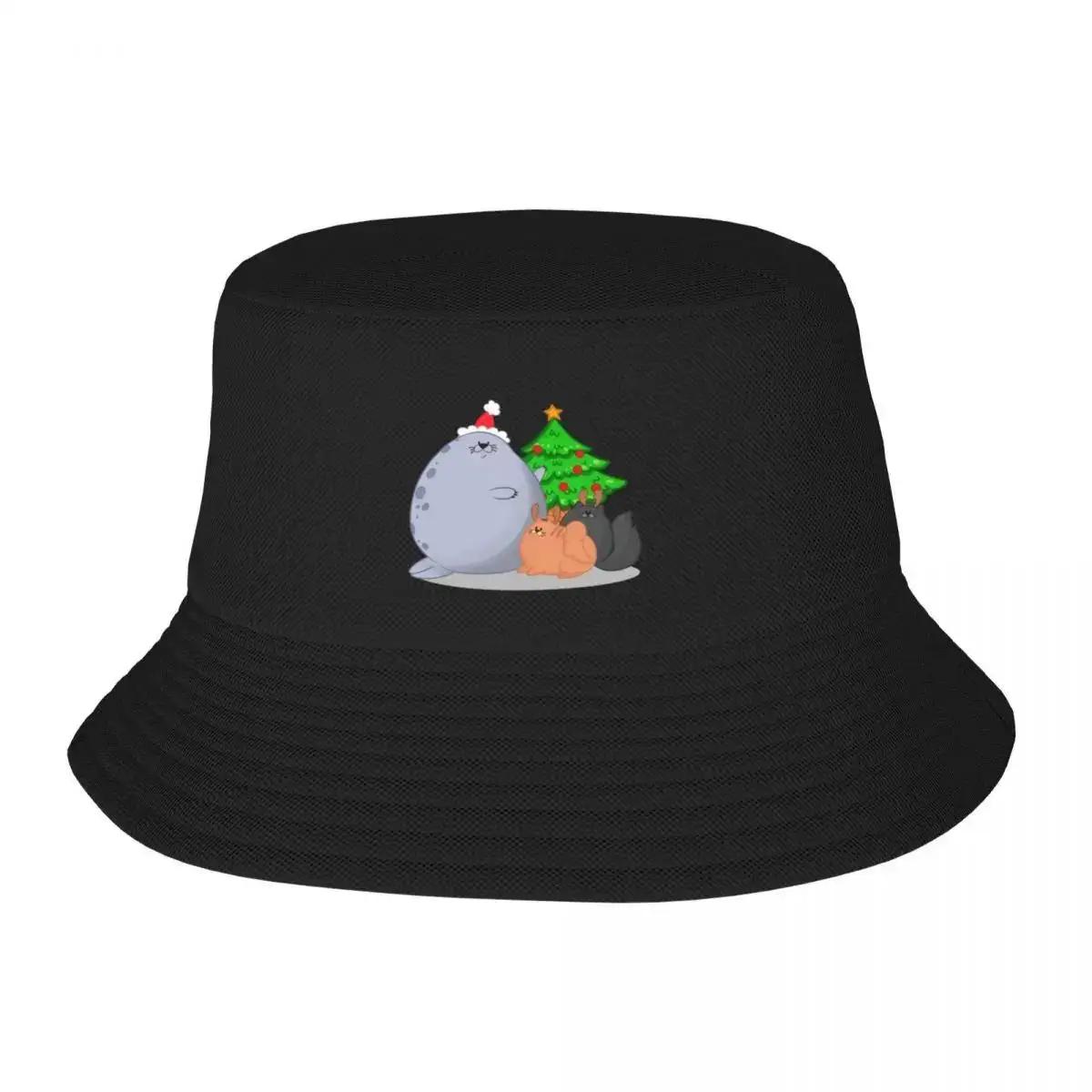 

Christmas seal Bucket Hat Dropshipping Christmas Hat Men Caps Women s
