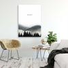 Canvas Print, Breathe - In the Mountains