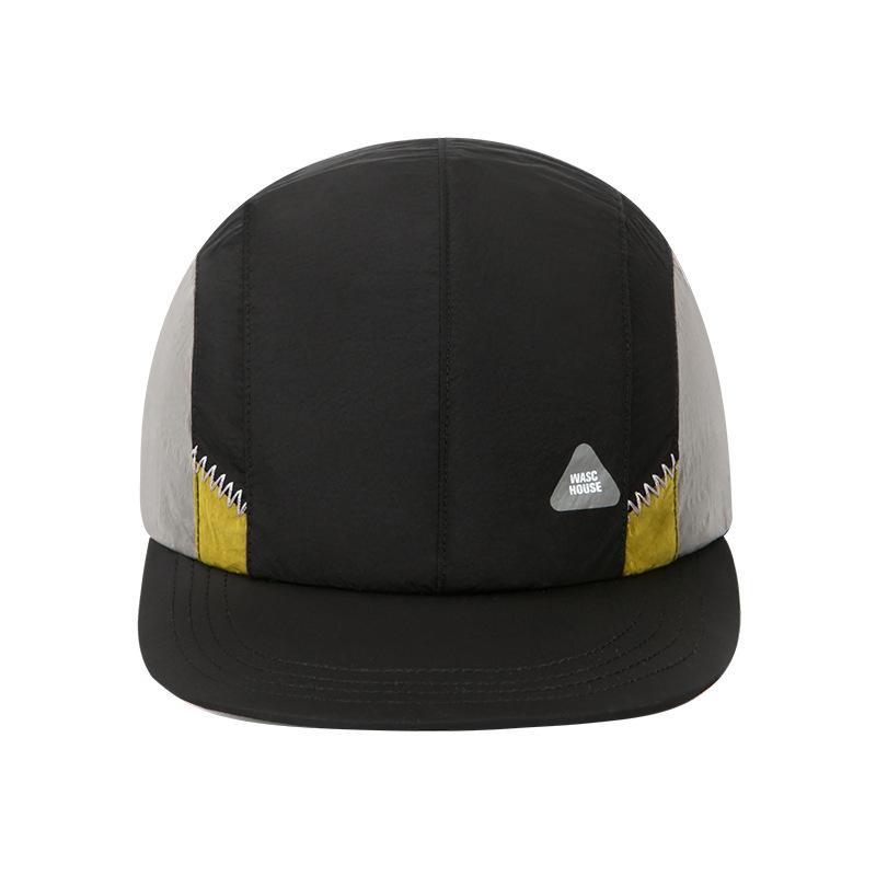 Sunscreen sunshade retro function wind flat brim baseball cap outdoor hiking color matching parent-child baseball cap