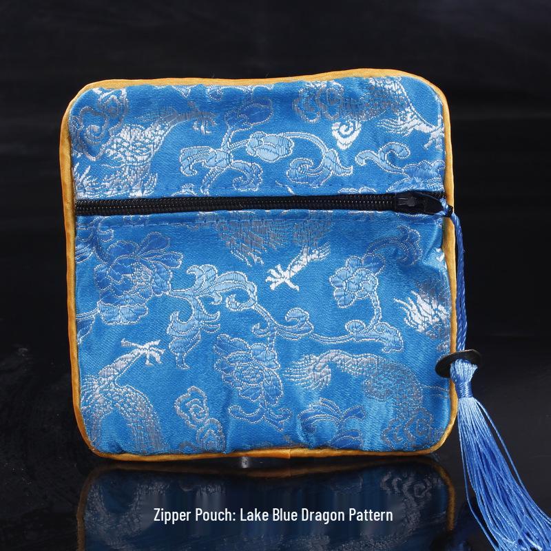 Chinese Osmanthus Embroidered Silk Brocade Sachet - Ethnic Style