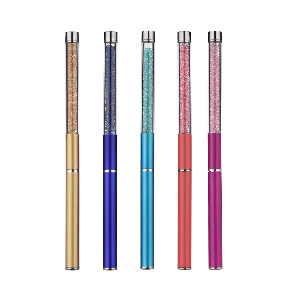 Nail Art Pen Brushes Nail Gel Polish Painting Drawing Line Stripe Flower Design 5Pcs 7/9/11/15/20mm