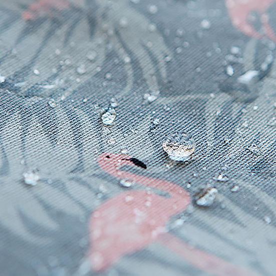 Portable Flower/Flamingo/Leaf Pattern Travel Cosmetics Wash Bag Stationery Pouch