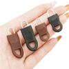 4Pcs Replacement Zipper Pull Puller End Fit Rope Tag Clothing Zip Fixer Broken Buckle Zip Cord Tab Bag Suitcase Tent Backpack