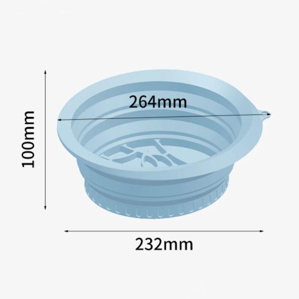Foldable Facial Ice Bath Bowl Collapsible Design Cooling Facial Washing Basin Home Use