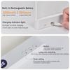 Luz de Leitura LED para Livro, Luz de Leitura LED Dimmable 3 Cores Lâmpada Plana para Livro para Leitura, Luz Recarregável de Página Inteira, Luz Marcador