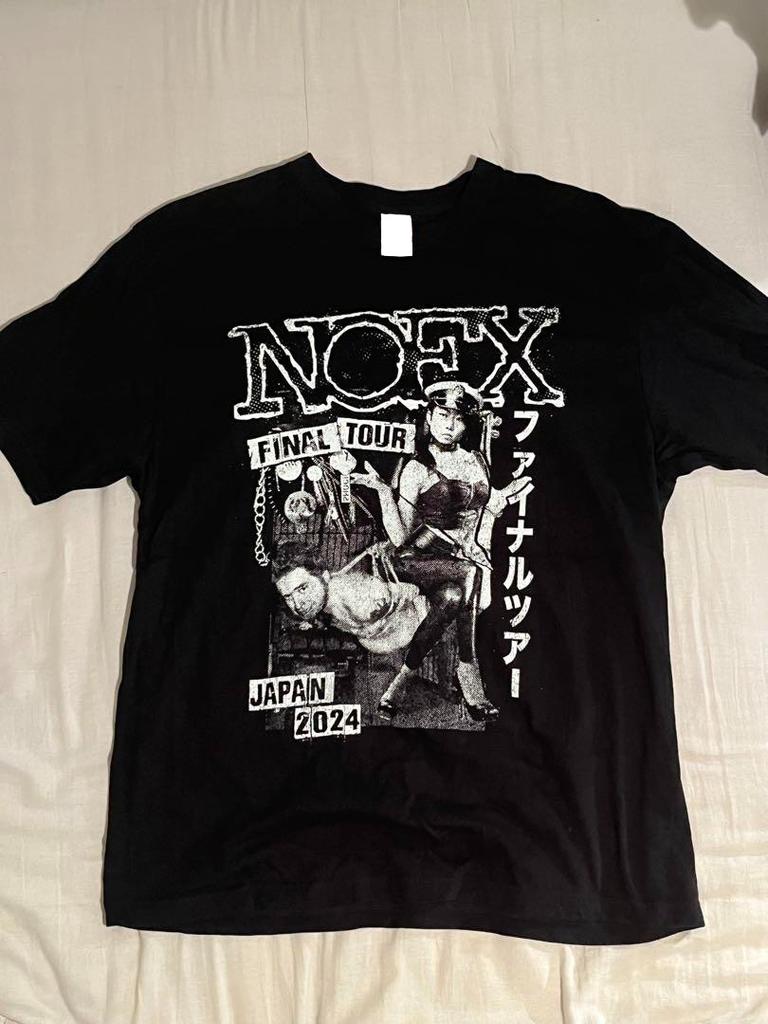Nofx Final Tour Japan 2026 Heavy Cotton Black Unisex T-shirt Size S-5XL