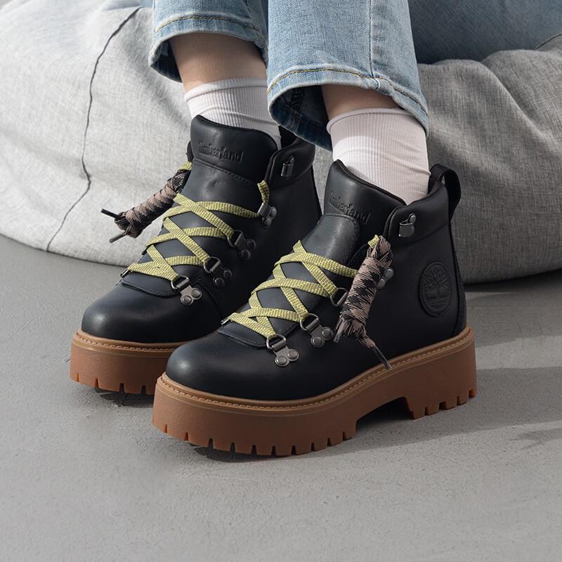 

Timberland Women s A27VJW02 High-Top Boots US 7.5