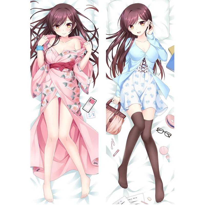 

60x180 см Ichinose Chizuru обнимая тело наволочка аренда подруга мультфильм пледы наволочка аниме Dakiamkura Otaku mas