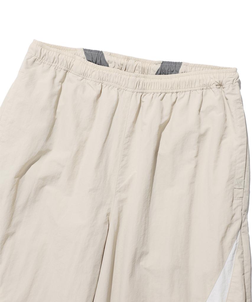 PHYSICAL DEPARTMENT Curved Piping Track Pants Beige