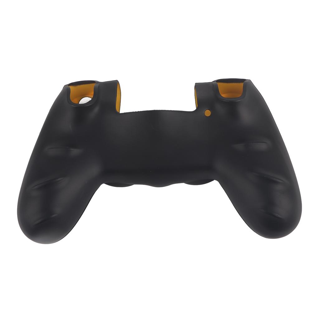 Soft Silicone Case Skin Grip Shell Cover for 4 Controller Yellow