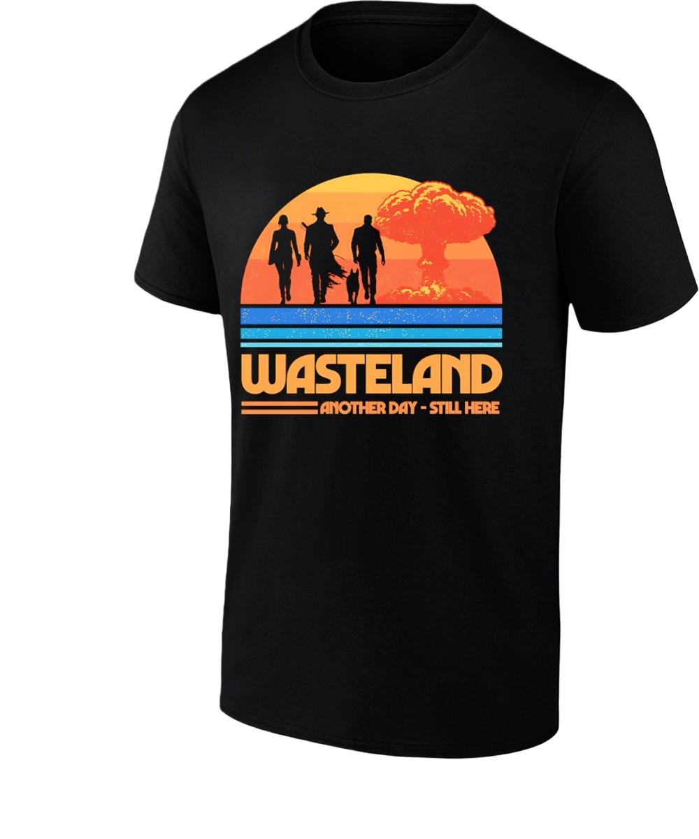 

Wasteland Another Day Still Here Mens Tshirt 2026 Summer Mens Womens Luxury Fashion Cotton Oversized Tshirt Street Wear Y2K M