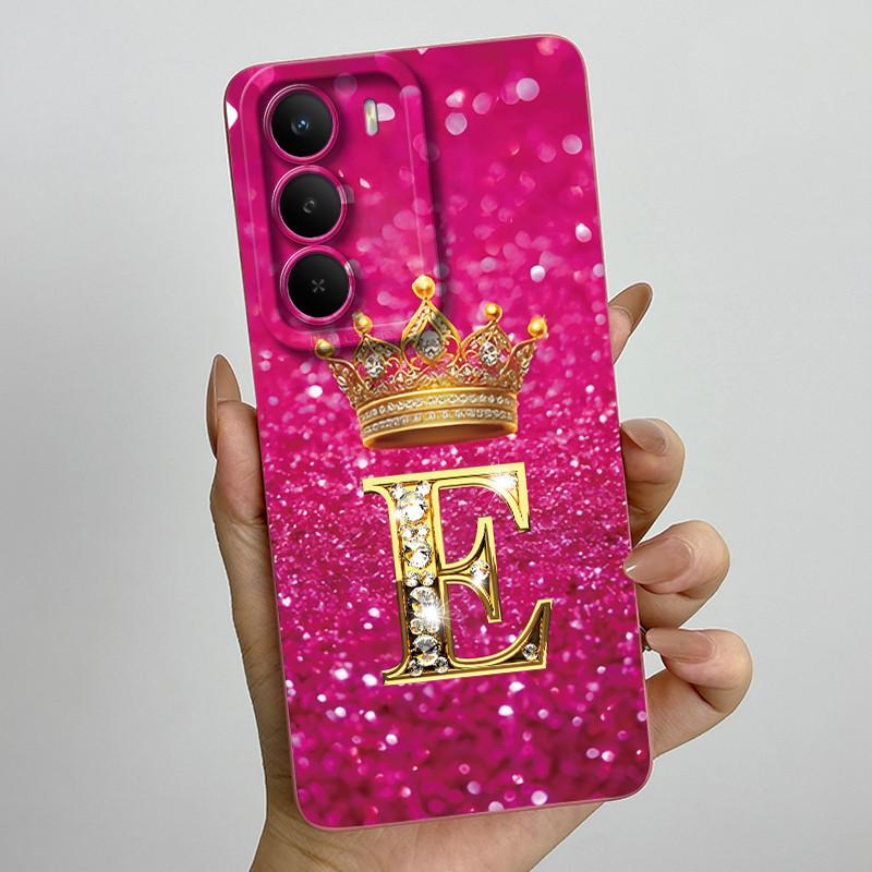Phone Case For Realme C71 2025 Cover Luxury Crown Letters Soft Silicone Shell Shockproof Bumper for Oppo realme C71 C 71 4G Etui